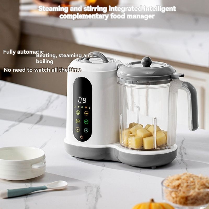 Baby Food Uk - 【618 SUMMER SALE】Automatischer Babynahrungszubereiter – Multifunktions-Dampfgarer