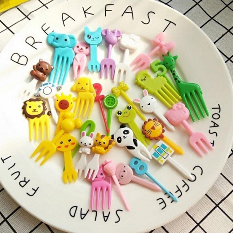 Baby Food Dessert - 10 Stück niedlichen Mini Tierfarm Cartoon