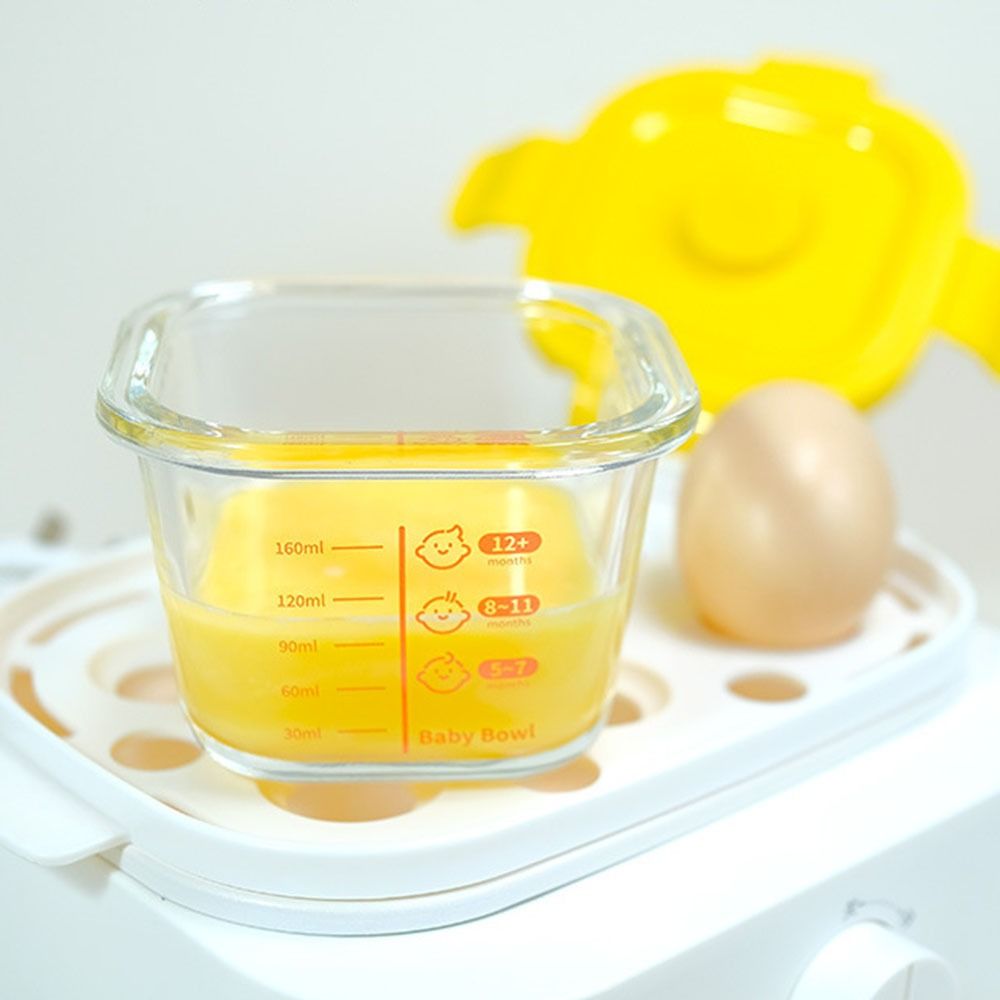 Baby Food Glass Jar - Einfache 170ml Lebensmittel-Aufbewahrungsbox, Gefriergeeignetes Glas, Babynahrungs-Glasbehälter,