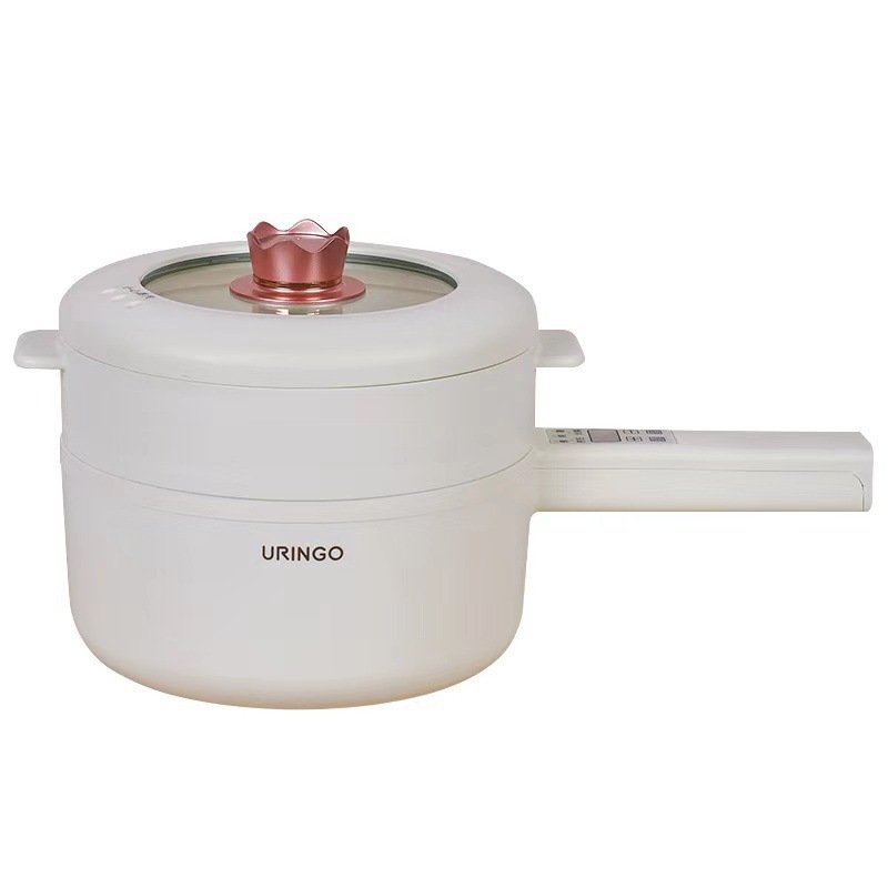 Baby Food Book - URINGO 1,6/2L Elektrischer Kochtopf, fünf Geschwindigkeiten