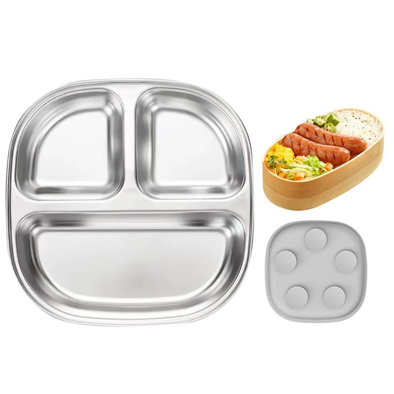 Plate Suction Toddler - Geteilte Teller für Kinder, Kleinkindergeschirr, Kinderteller,