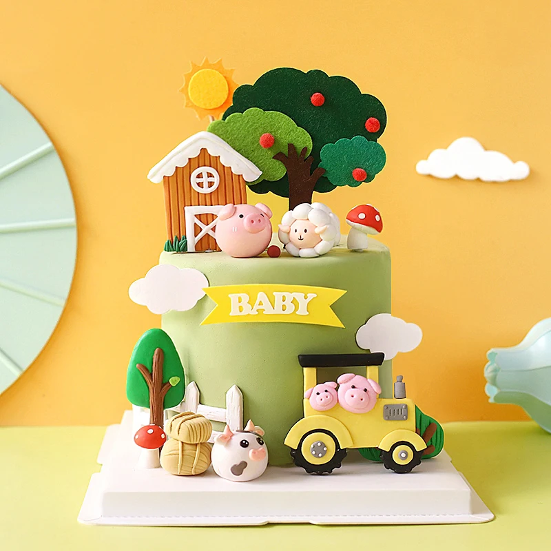 Baby Food Dessert - Alles Gute zum Geburtstag Kuchen Topper