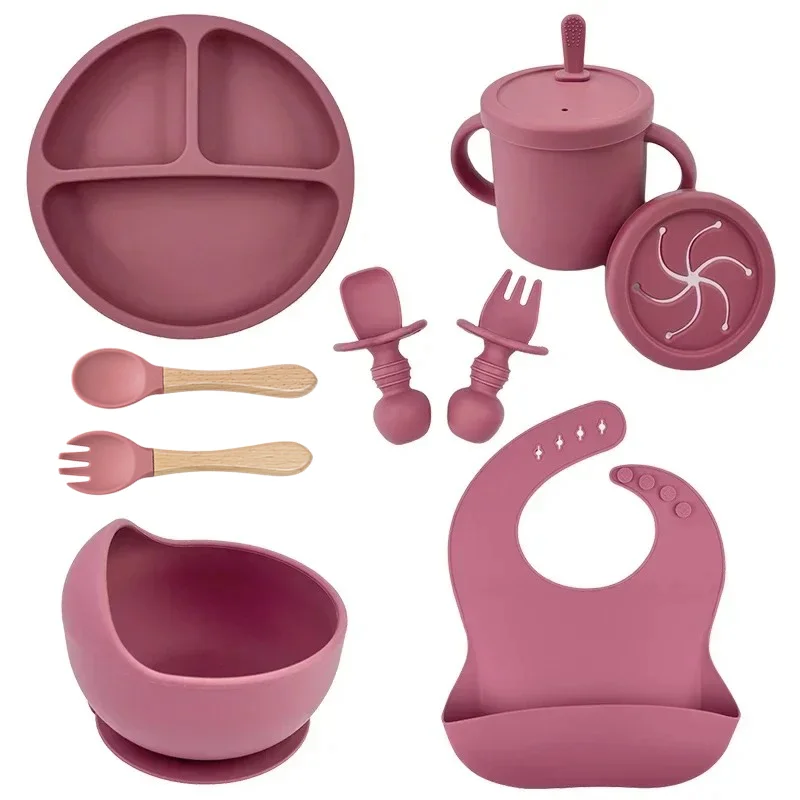 Plate Suction Toddler - Food Grade Silikon Kind Geschirr Set