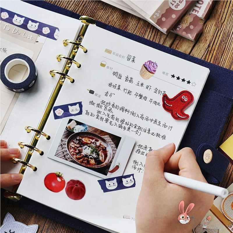 Baby Food Book - Kreatives handgeschriebenes Rezept-Notizbuch, DIY-Kochbuch, Baby-Nahrungstagebuch, Lebensmittel-Journal,