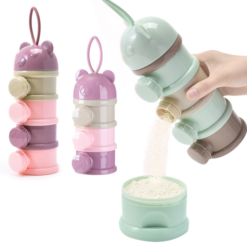 Baby Food Nestle - Lagerung, drei/vier Etagen, tragbarer Lebensmittelbehälter, Pulver,