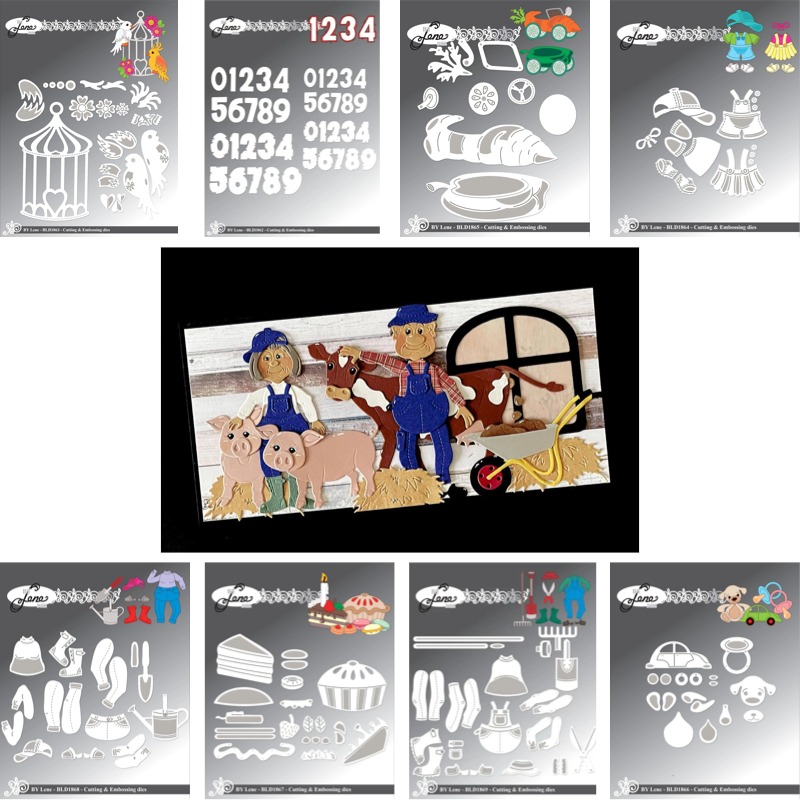 Baby Food Book - Baby-Zubehör Kuchen-Gießkanne Neuheit 2026 Metall-Stanzformen Scrapbooking