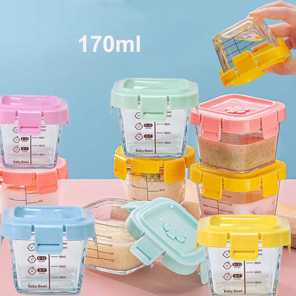 Baby Food Glass Jar - Mode 170 ml Lebensmittel Lagerung Box