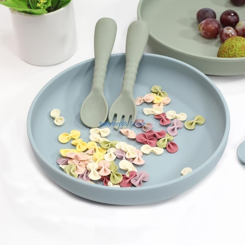 Plate Suction Toddler - Y4UD Baby Kleinkindsaugplatte Aufenthalts Fütterungsplatte zum