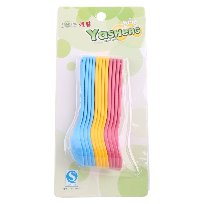 Baby Food Utensil - 12Pcs Baby Fütterung Löffel Sicher Kunststoff