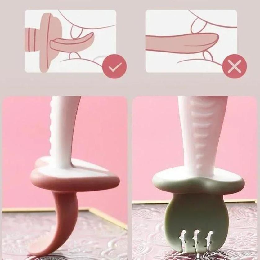 Baby Löffel Gabel Silikon kind – Baby Food Utensil Bewertung und Preis
