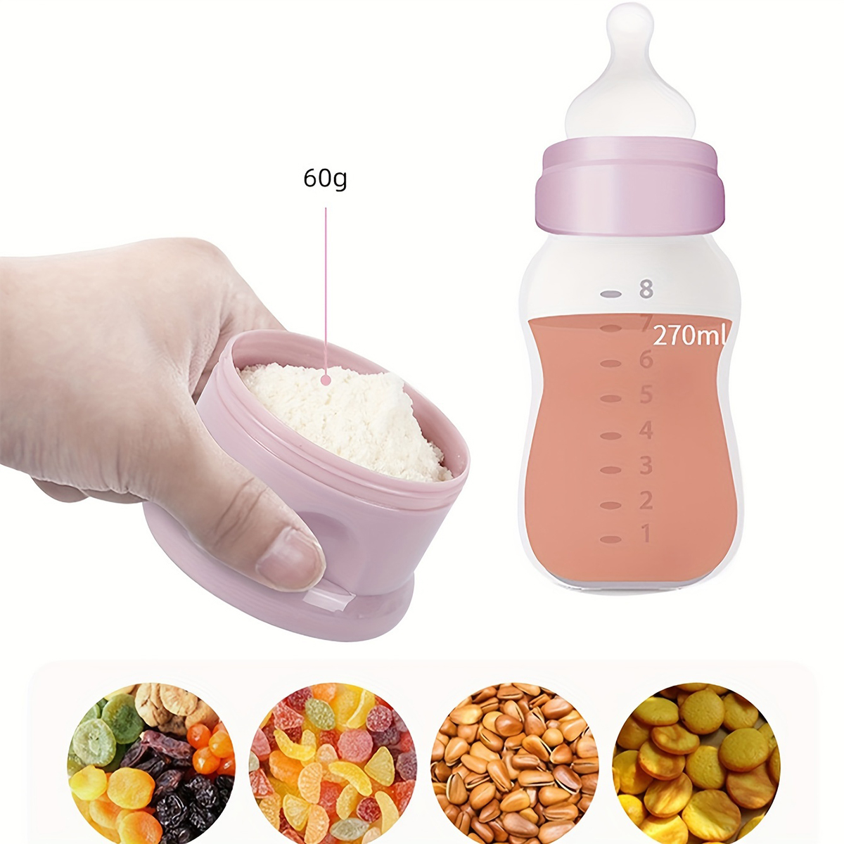 Baby-Milchpulverbehälter mit g – Baby Food Nestle Bewertung und Preis