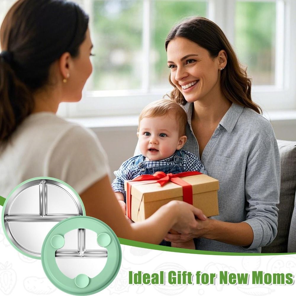 Neue Edelstahlplatte mit Saugn – Plate Suction Toddler Bewertung und Preis