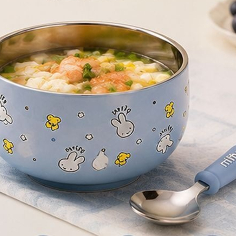 Cartoon Kawaii Miffy Edelstahl – Baby Food In Japan Bewertung und Preis