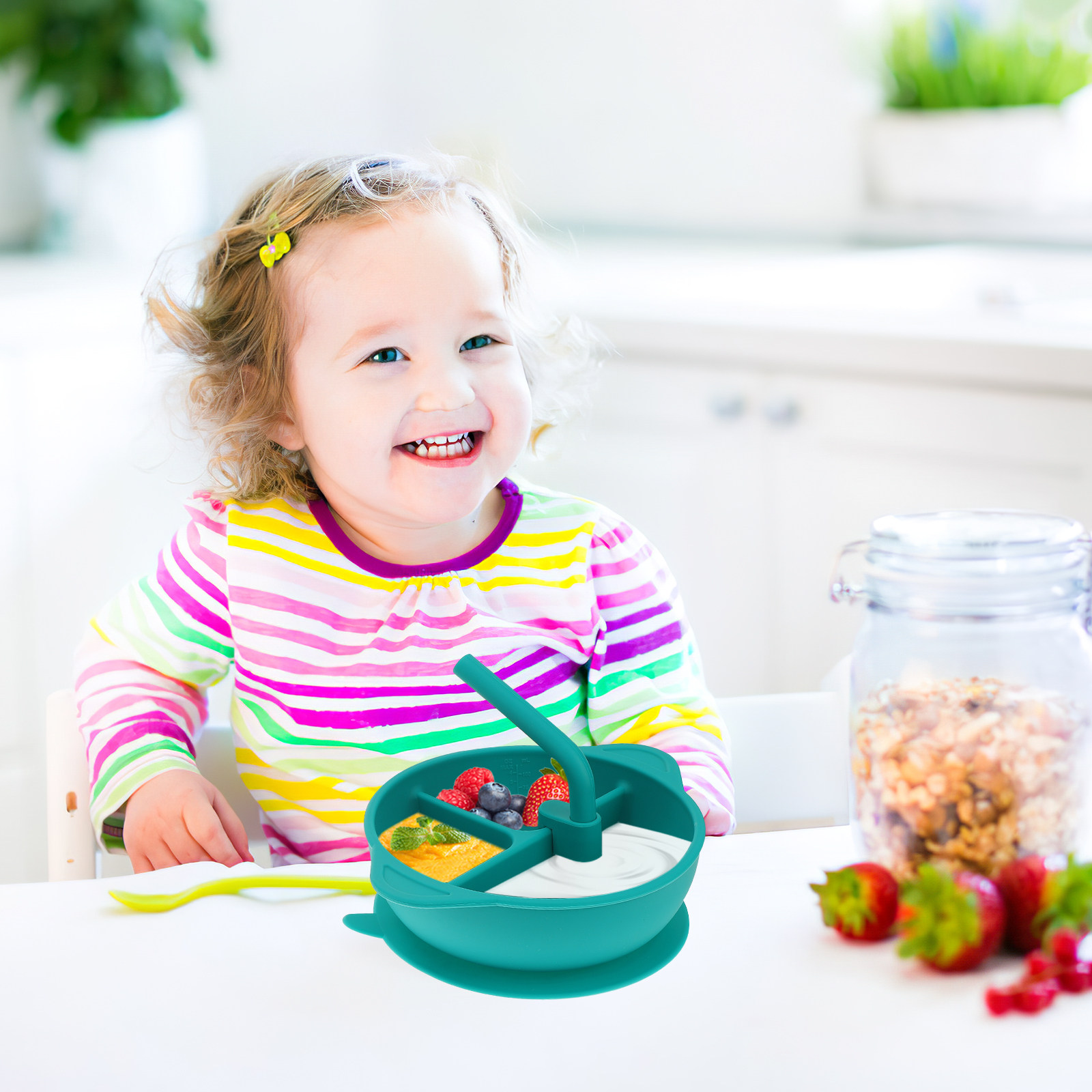 1 Stück bruchsicherer Silikon- – Baby Food Dessert Bewertung und Preis