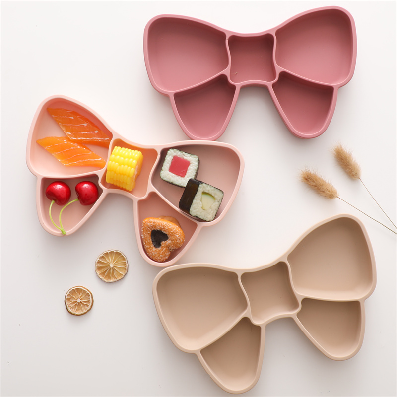 Baby Silikon Essteller Bowknot – Baby Food Utensil Bewertung und Preis