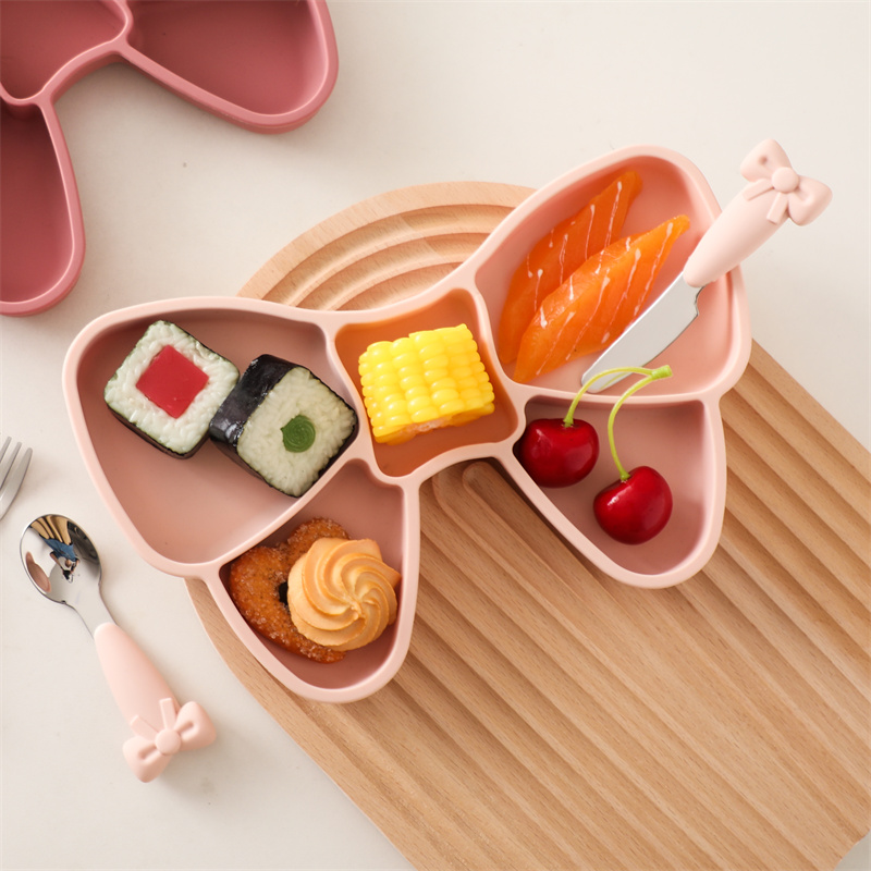 Baby Silikon Essteller Bowknot – Baby Food Utensil Bewertung und Preis