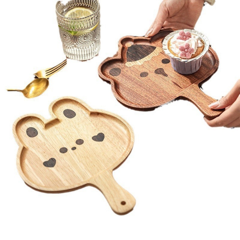 Holz-Cartoon-Tablett, kreative – Baby Food Dessert Bewertung und Preis