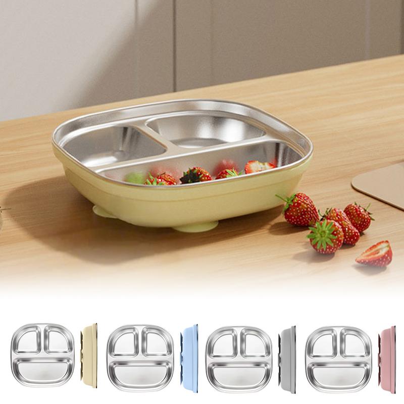 Geteilte Teller für Kinder, Kl – Plate Suction Toddler Bewertung und Preis