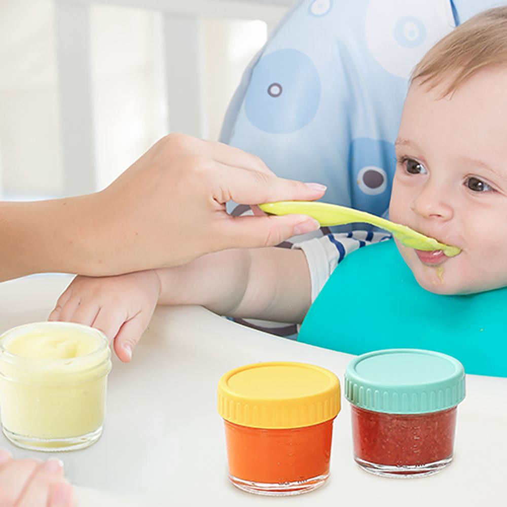 6 Stück Glas-Babynahrungsglas, – Baby Food Glass Jar Bewertung und Preis