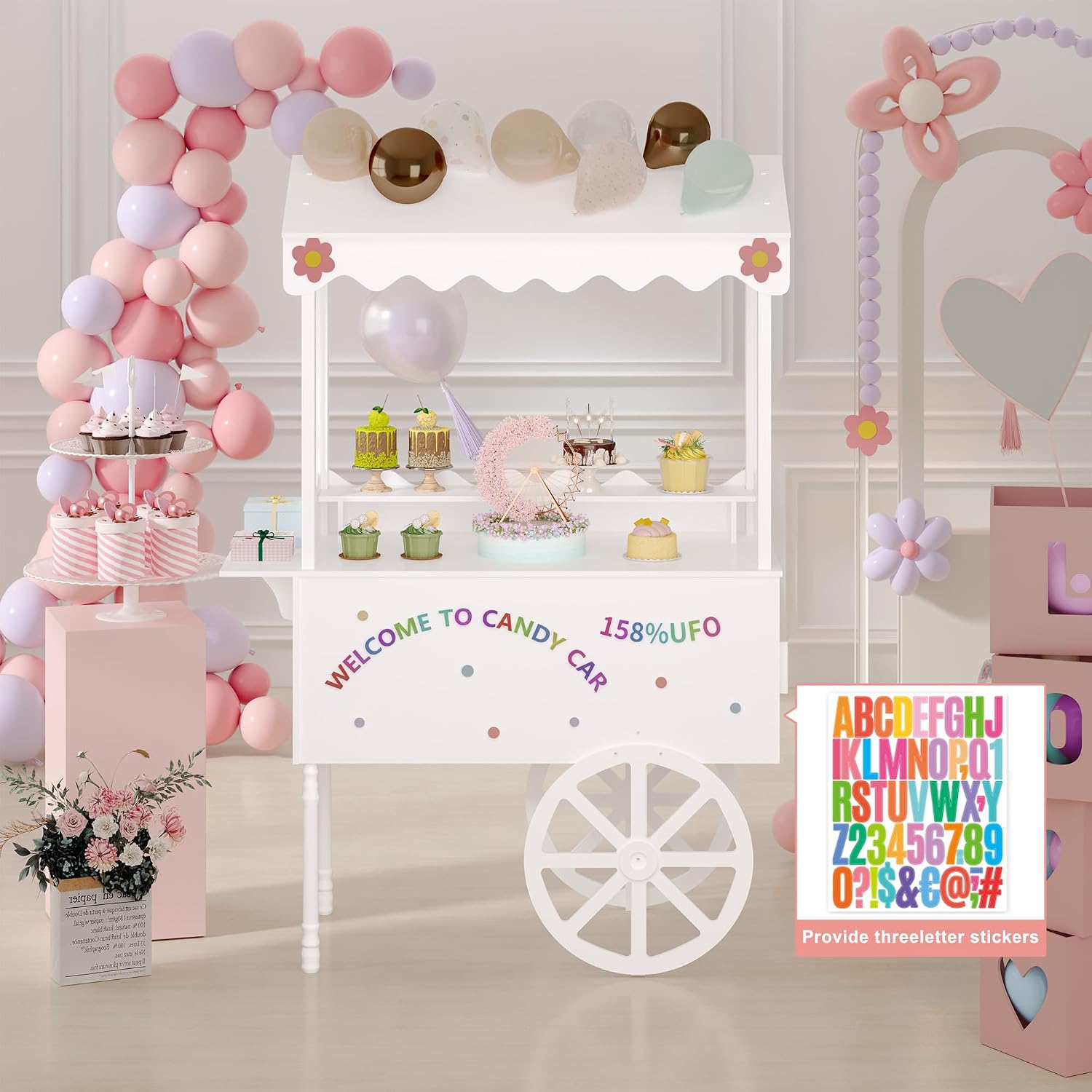 Süßigkeitenwagen-Präsentations – Baby Food Dessert Bewertung und Preis