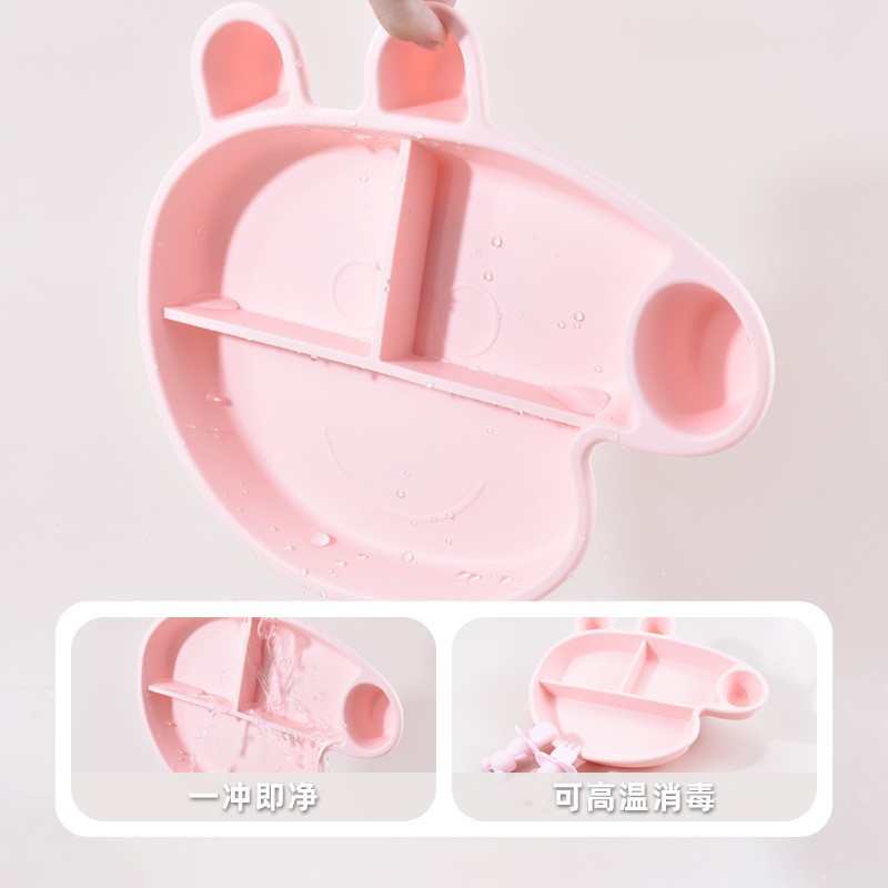 BPA-freier Cartoon-Silikon-Tel – Plate Suction Toddler Bewertung und Preis