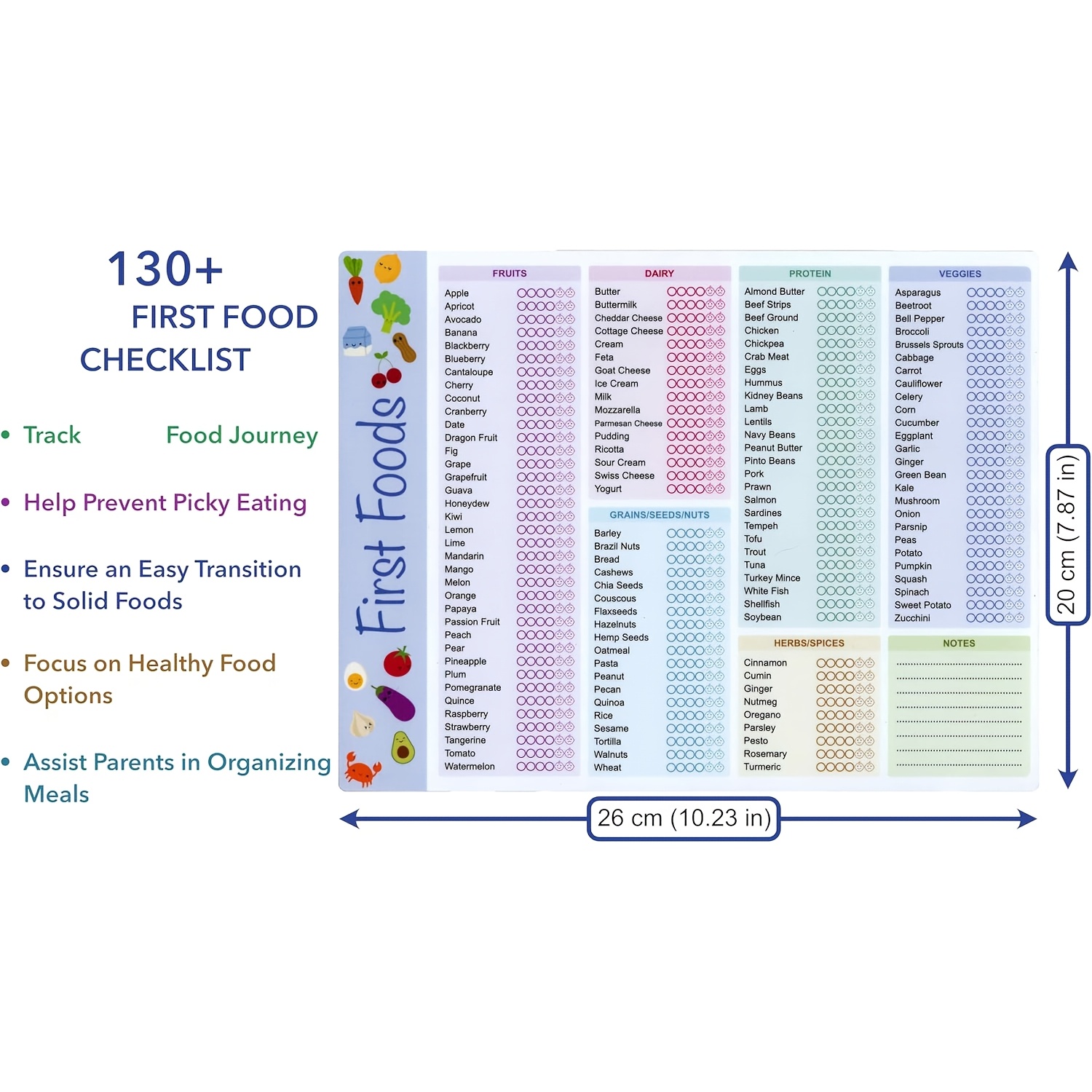 Baby-Erstkost-Tracker, Hochwer – Baby Food Journal Bewertung und Preis