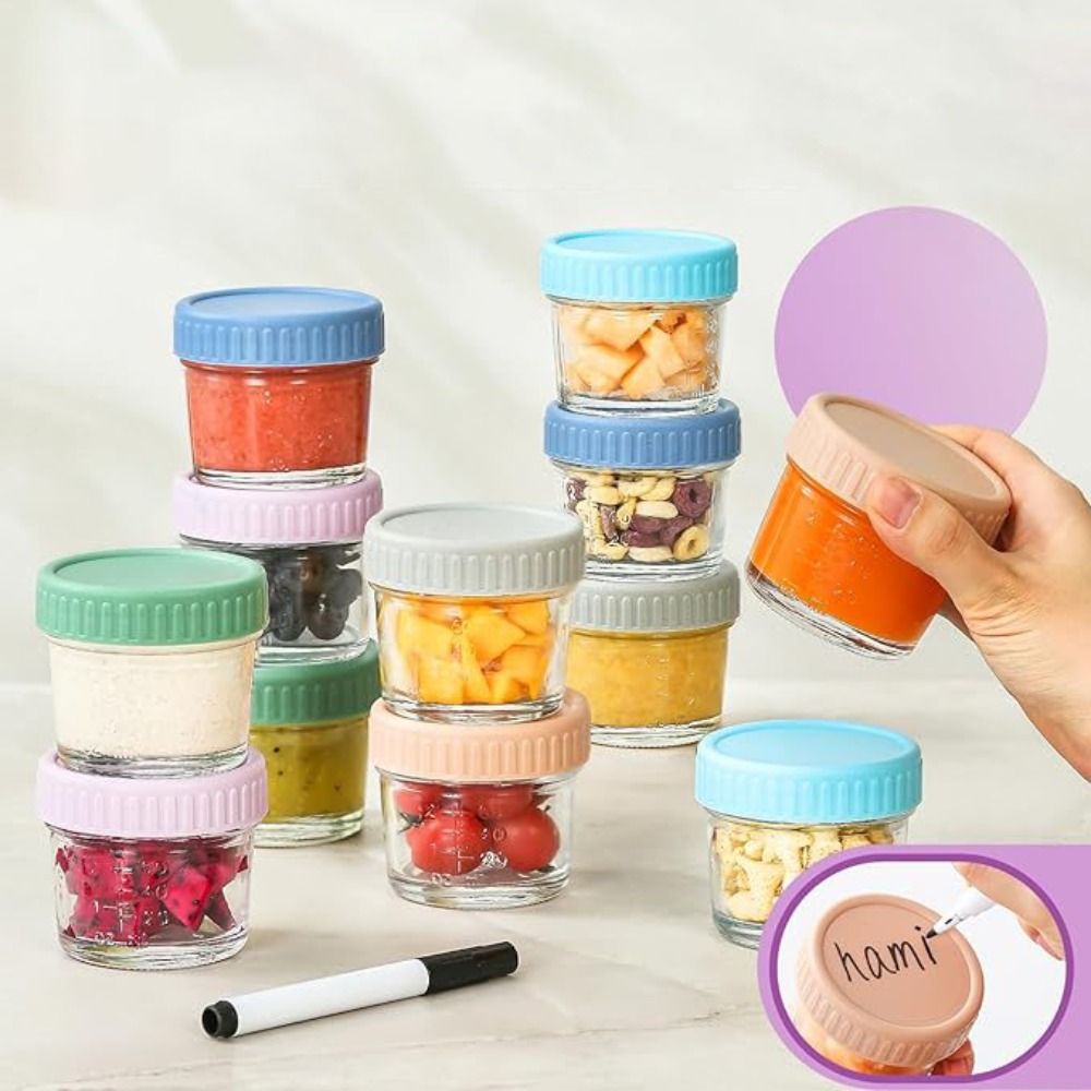 6 stücke Einmachglas Glas Baby – Baby Food Glass Jar Bewertung und Preis
