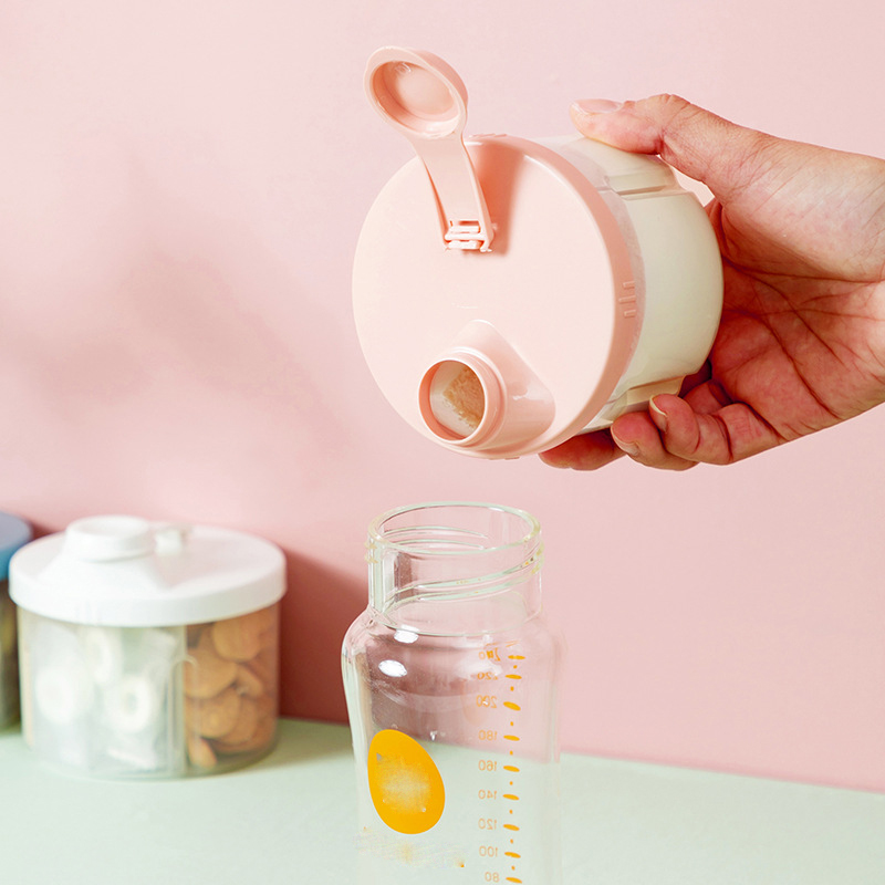 4 Grid Portable Baby Lebensmit – Baby Food Glass Jar Bewertung und Preis