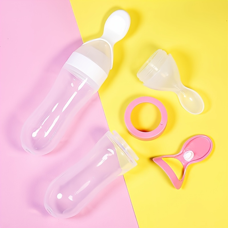 Baby-Fütterungs-Silikonflasche – Baby Food Utensil Bewertung und Preis