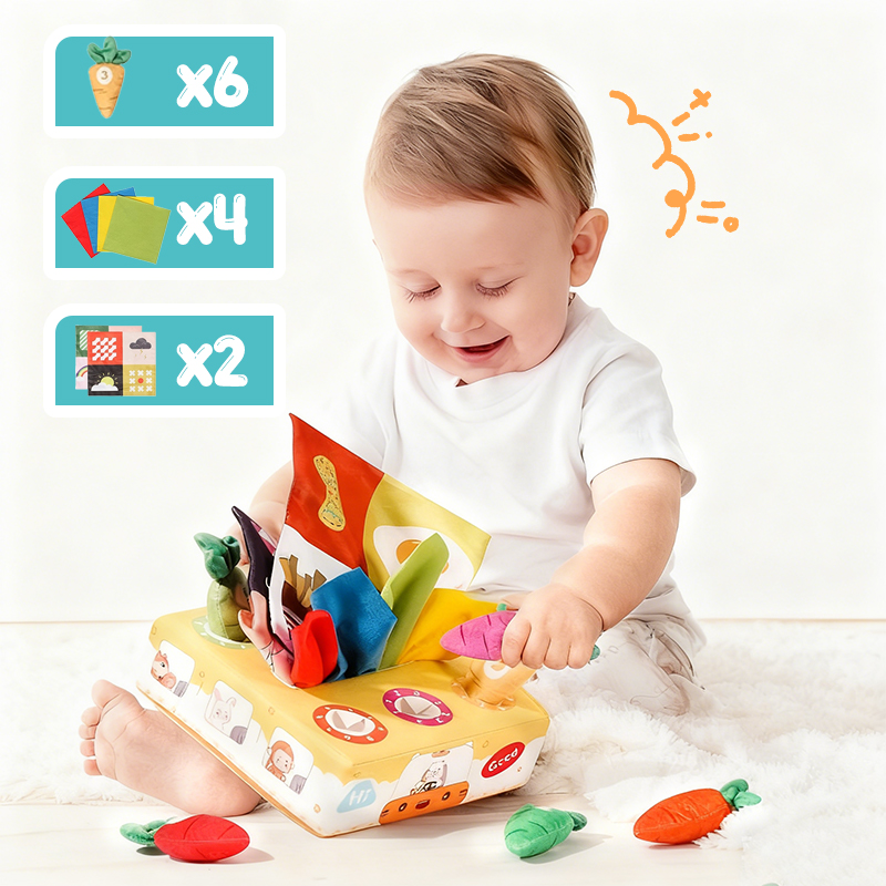 Baby Tissue Cartoon Soft Box S – Baby Food Book Bewertung und Preis