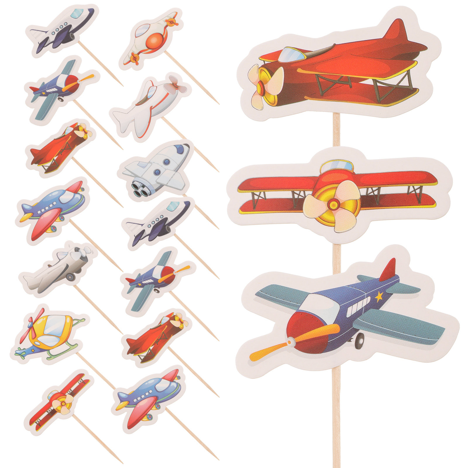 30 Stück Flugzeug-Kuchentopper – Baby Food Dessert Bewertung und Preis