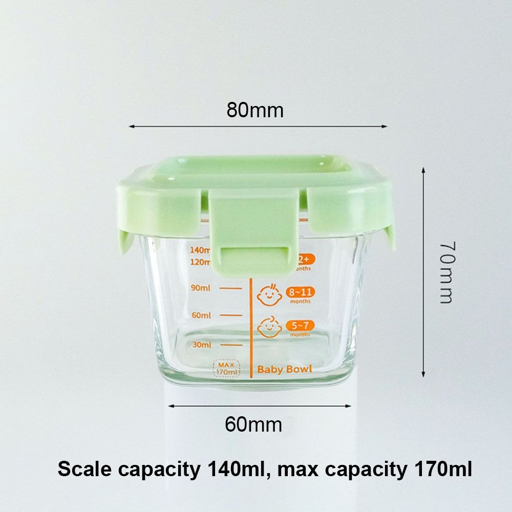 Neue 170 ml Lebensmittel Lager – Baby Food Glass Jar Bewertung und Preis