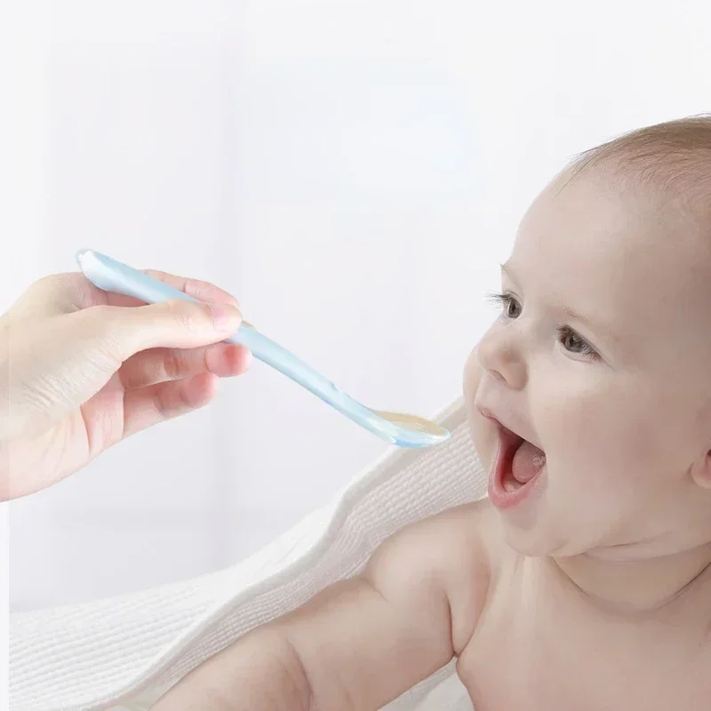 Weicher Silikon-Babylöffel für – Baby Food Utensil Bewertung und Preis