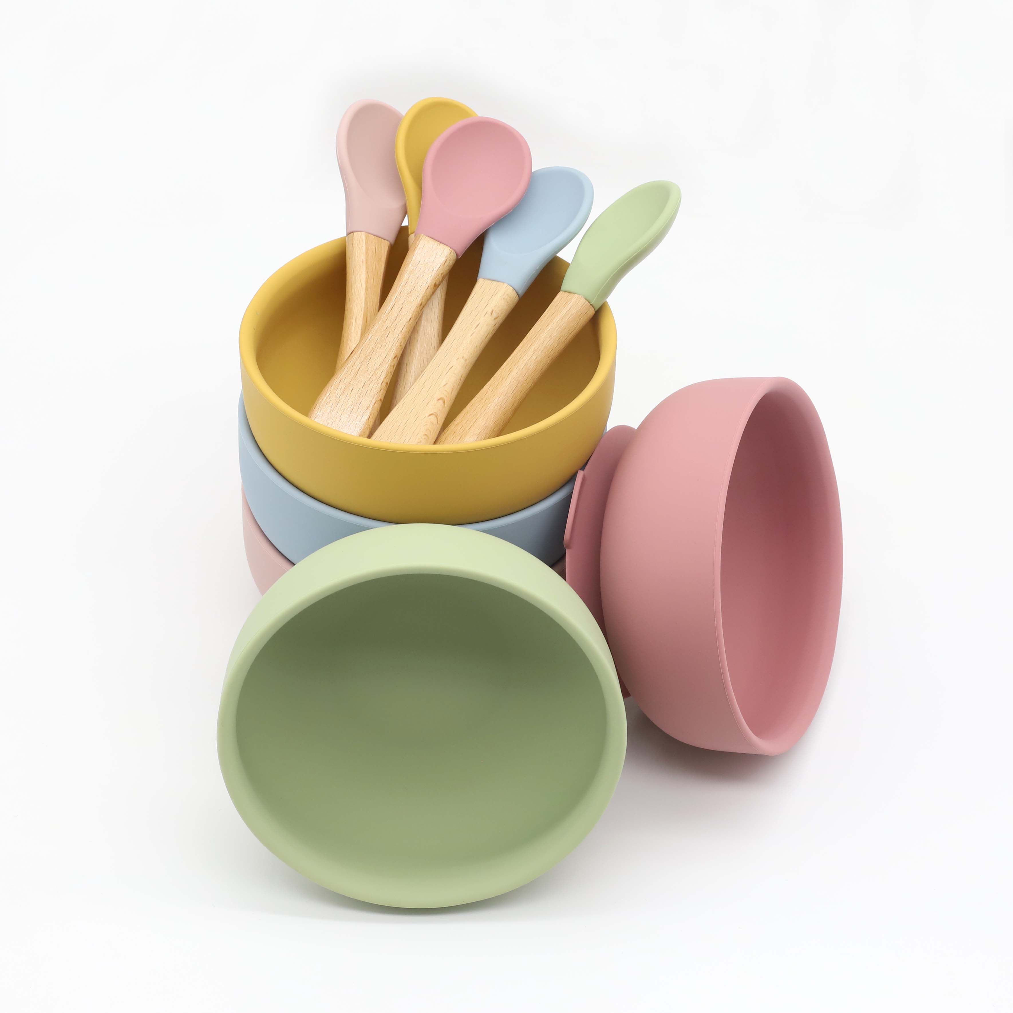 Silikonschüssel mit Saugnapf,  – Baby Food Utensil Bewertung und Preis