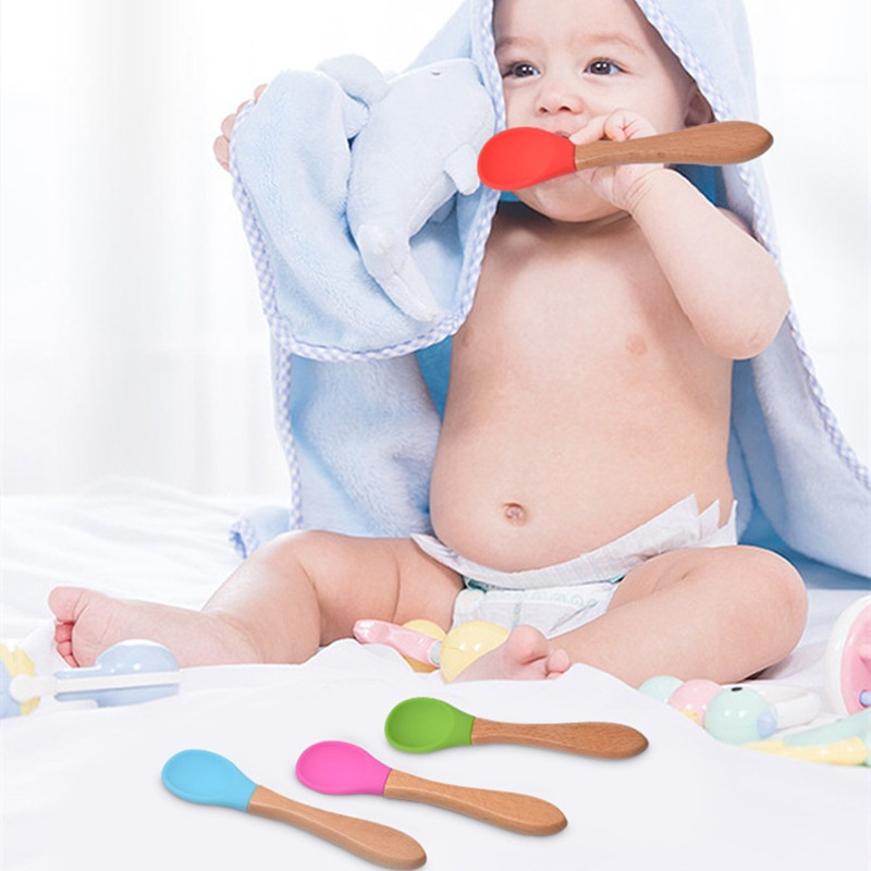 2 Teile/satz Baby Silikon Löff – Baby Food Utensil Bewertung und Preis