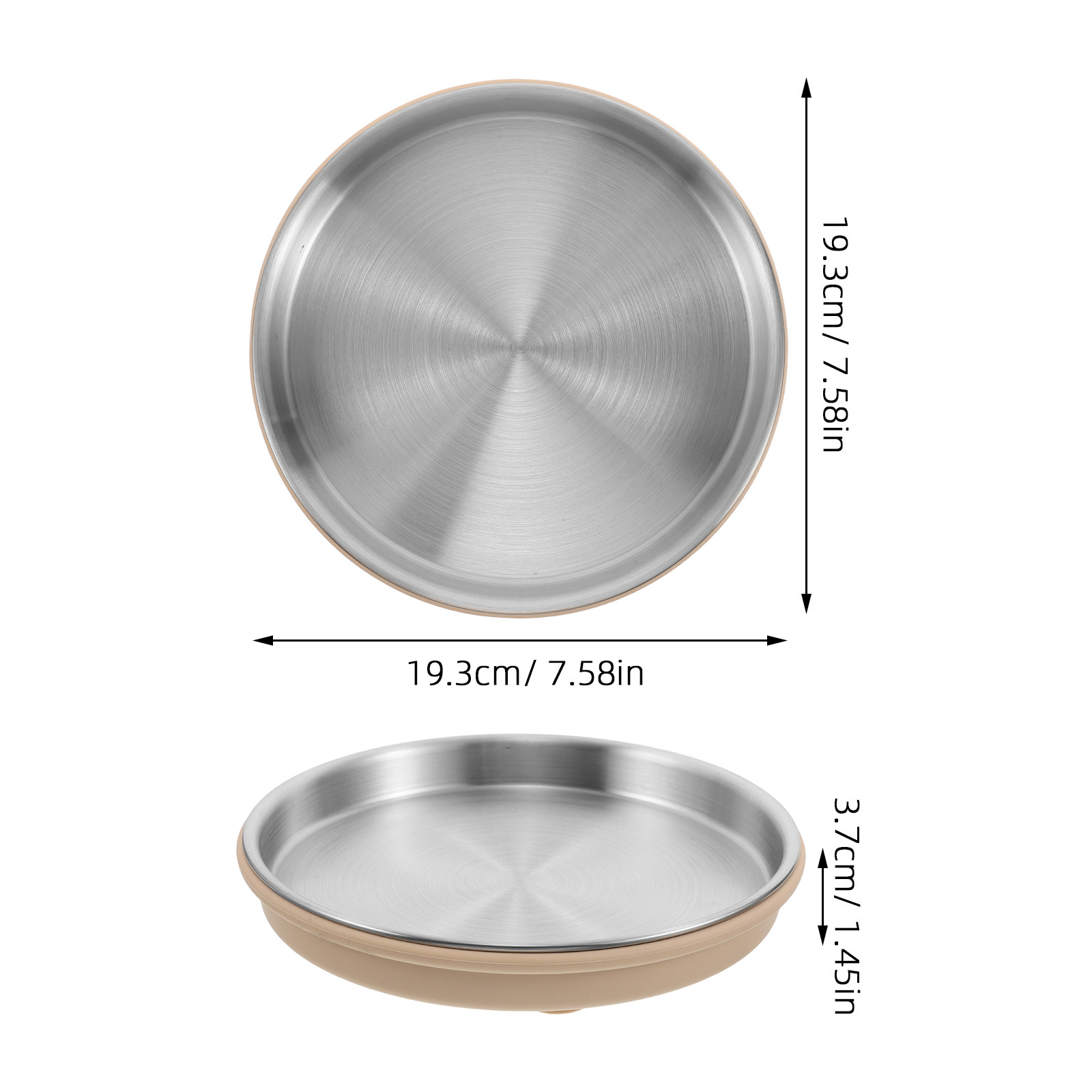 Edelstahl-Teller für Kleinkind – Plate Suction Toddler Bewertung und Preis