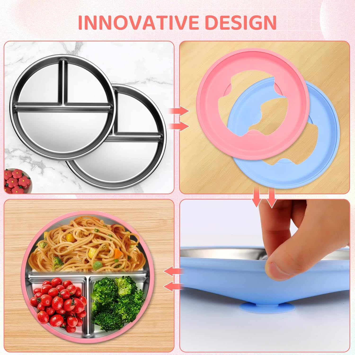 9-Zoll-Kleinkindteller aus Ede – Plate Suction Toddler Bewertung und Preis