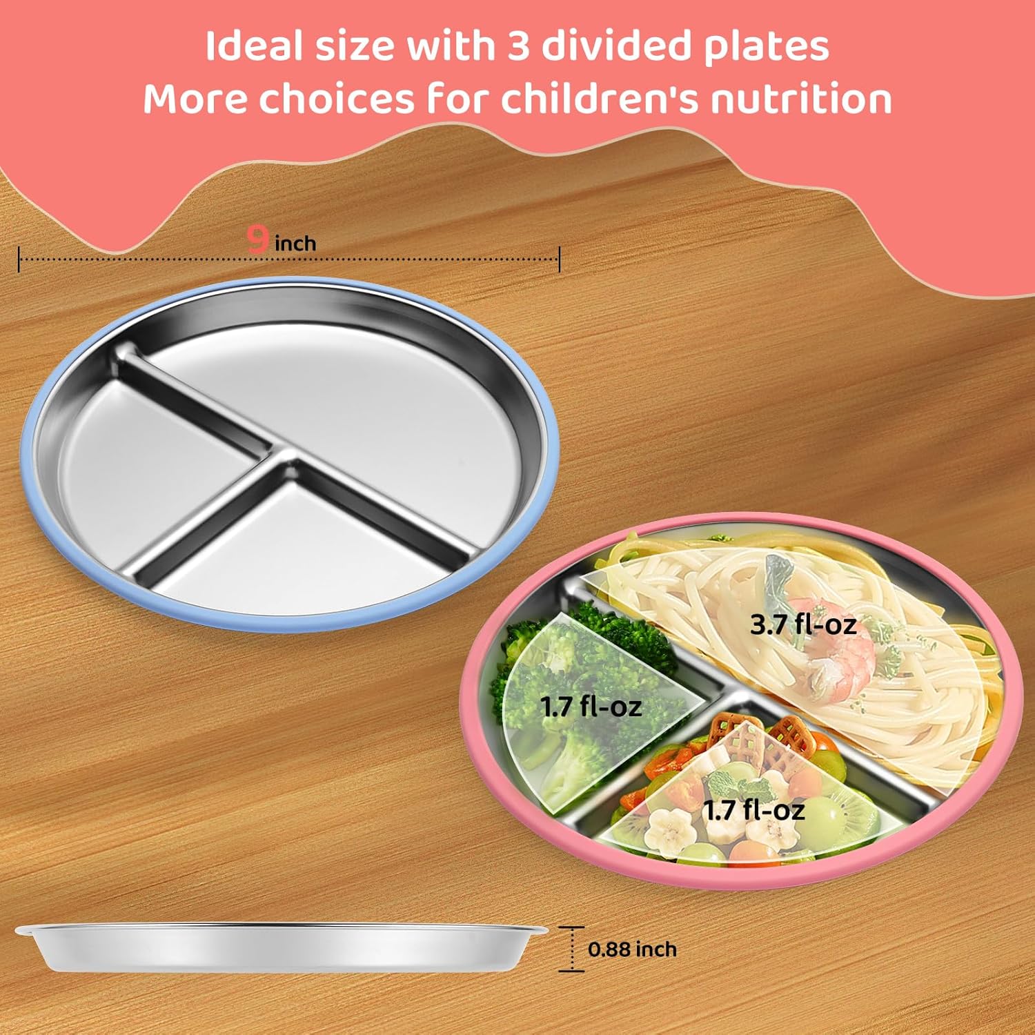 9-Zoll-Kleinkindteller aus Ede – Plate Suction Toddler Bewertung und Preis