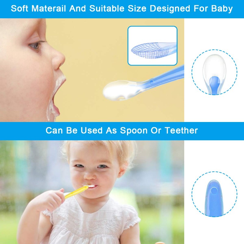BPA-freie Baby-Silikonlöffel,  – Baby Food Utensil Bewertung und Preis