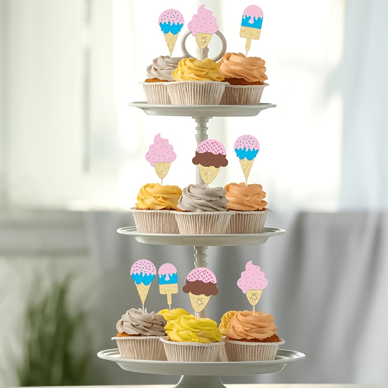 12 Stück Glitzer-Eiscreme-Cupc – Baby Food Dessert Bewertung und Preis